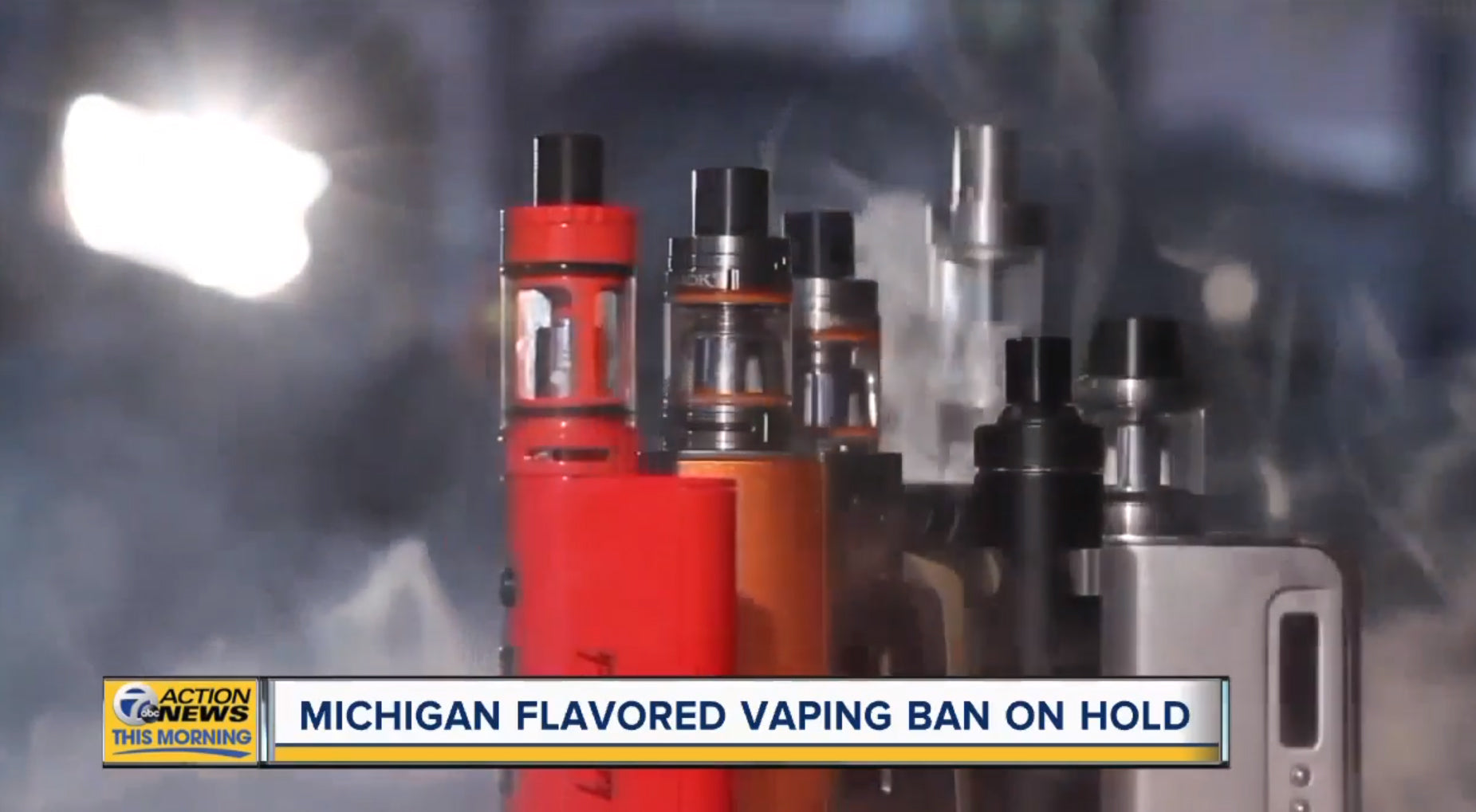 Judge Places Temporary Hold on Michigan Vape Flavor Ban!
