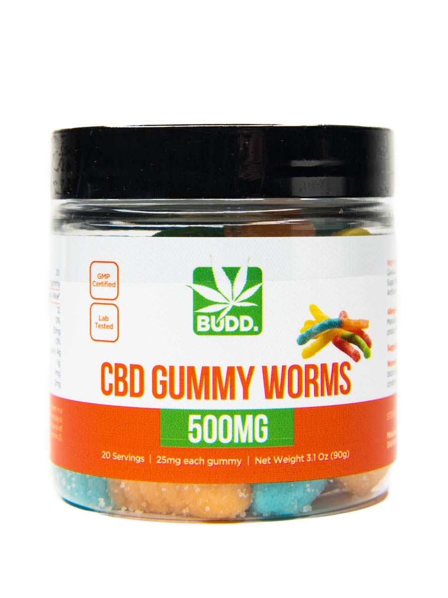 BUDD CBD Gummy Worms - Vape Masterz