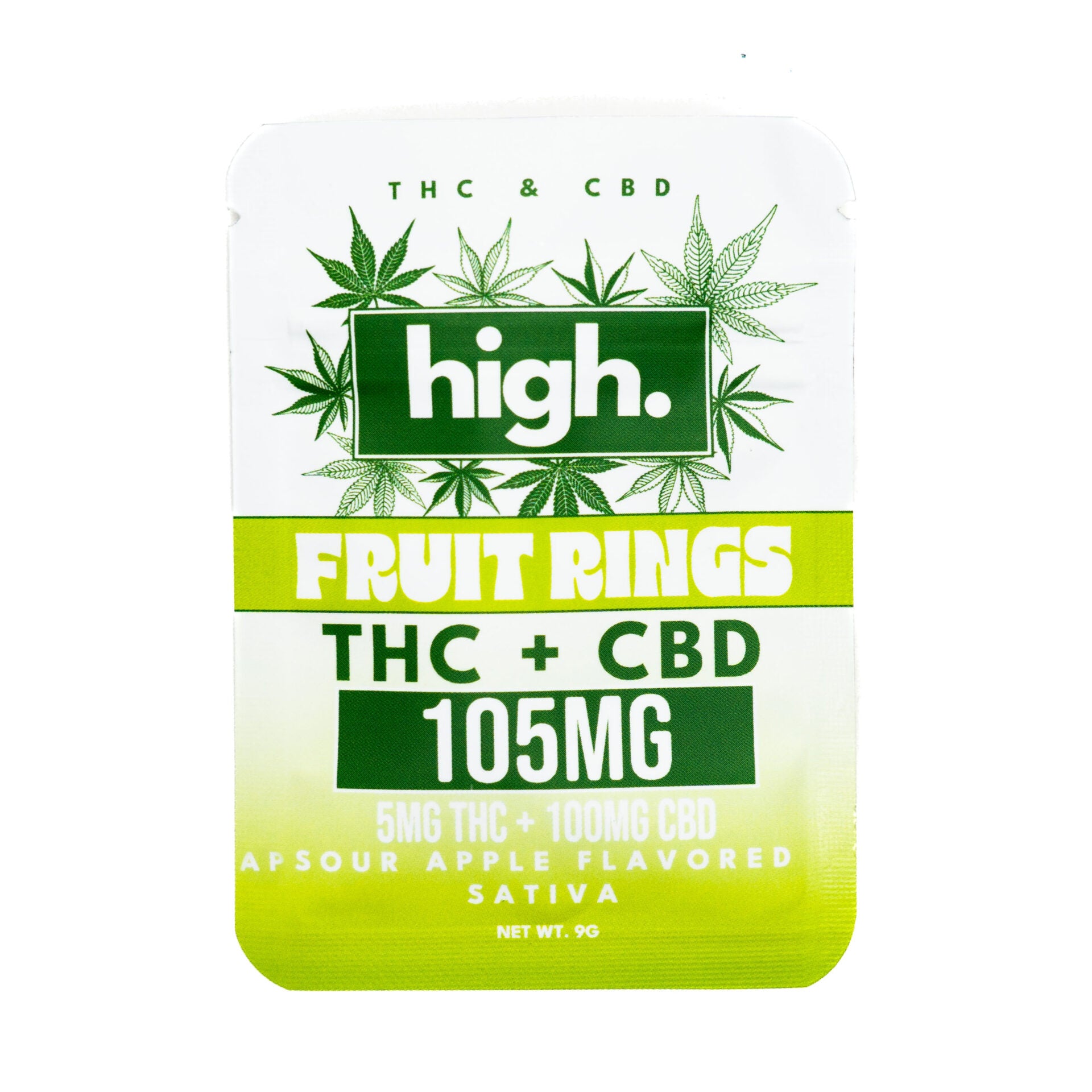 BUDD High THC + CBD Rings - Vape Masterz