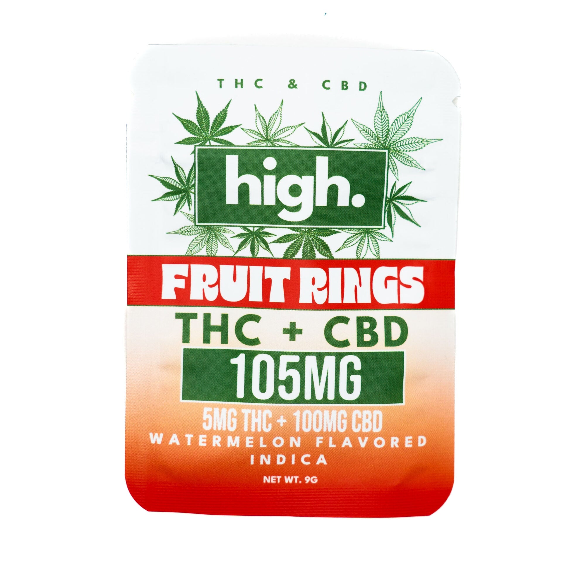 BUDD High THC + CBD Rings - Vape Masterz