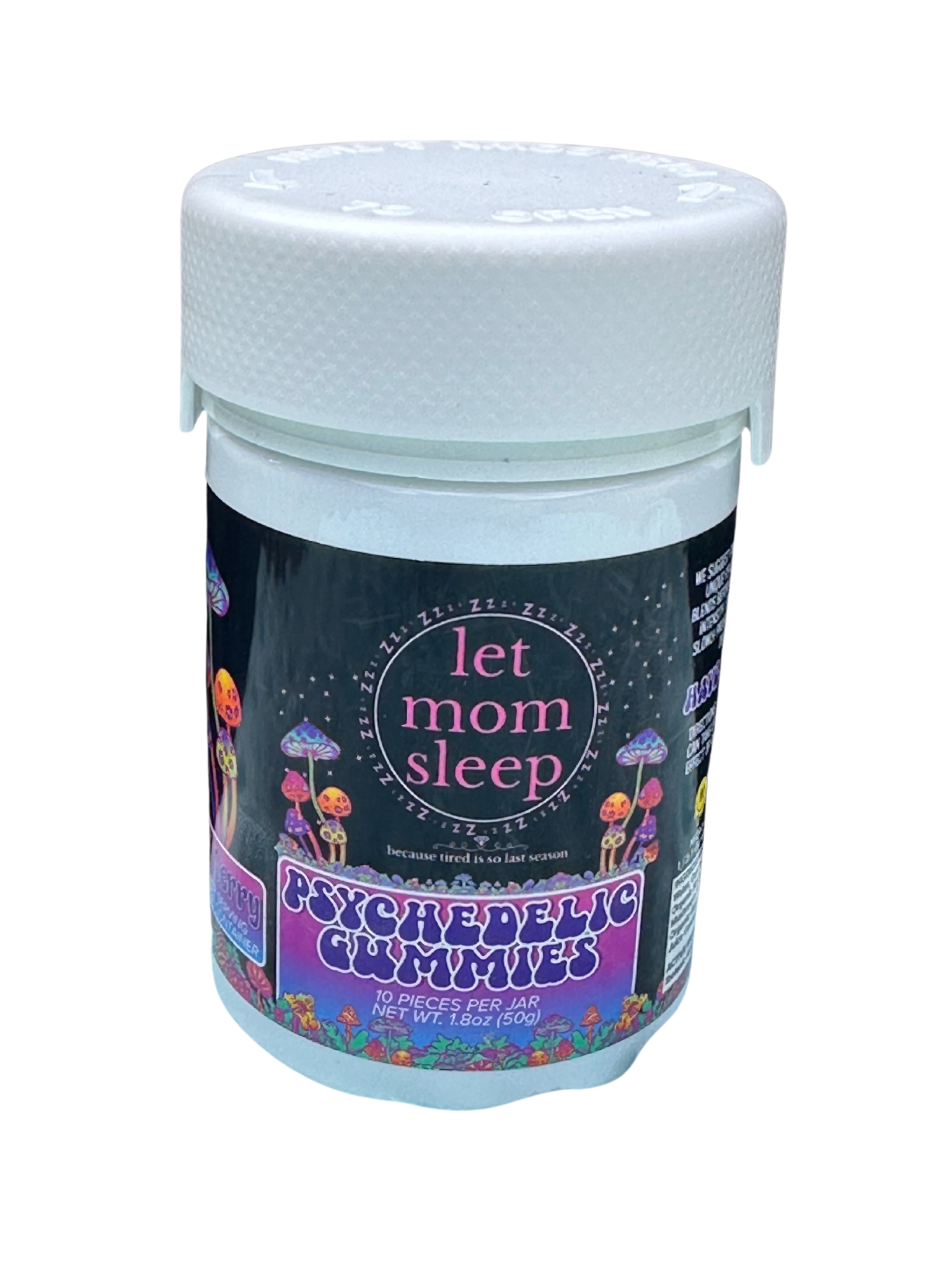Let Mom Sleep - Psychedelic Amanita Muscaria Mushroom Gummy