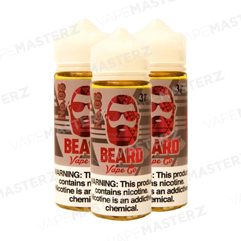 Beard Vape Co No. 05 NY Cheesecake 120ml - Vape Masterz