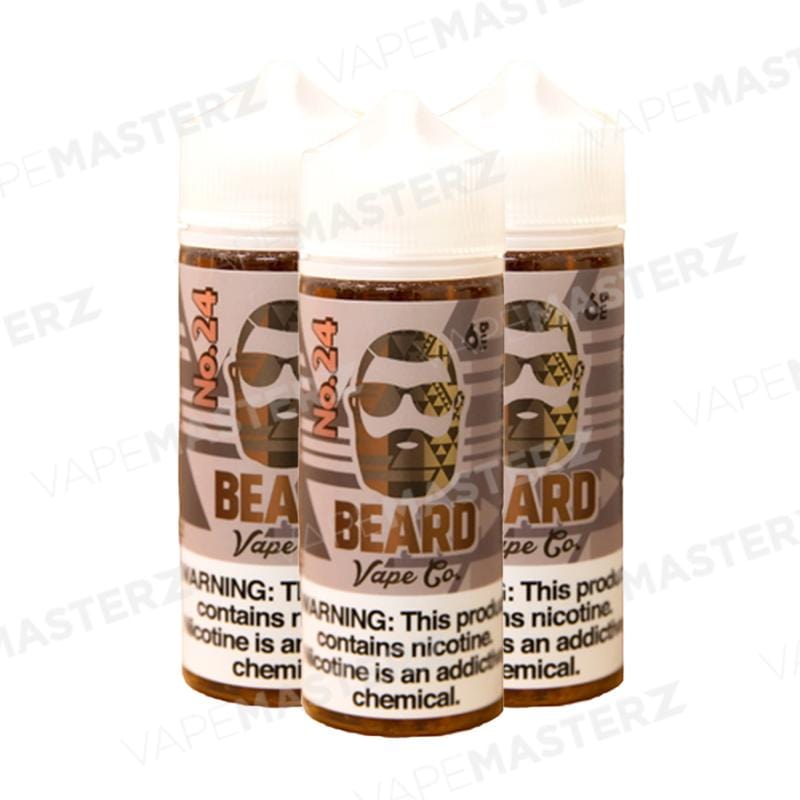 Beard Vape Co No. 24 Salted Caramel Malt 120ml - Vape Masterz