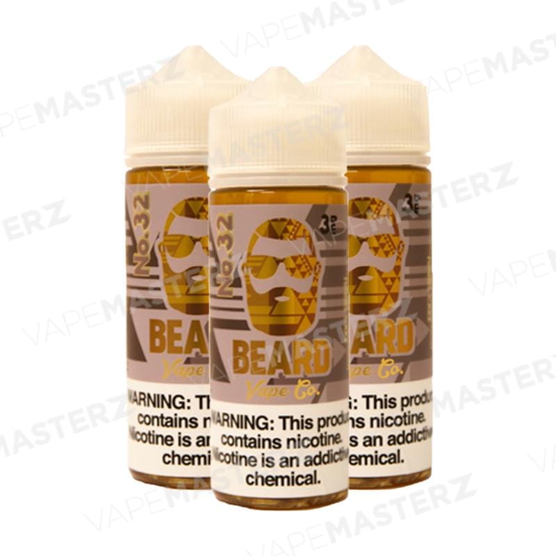 Beard Vape Co No. 32 Cinnamon Funnel Cake 120ml - Vape Masterz