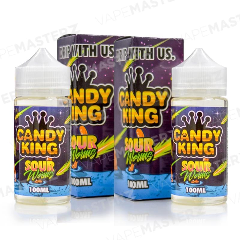 CANDY KING - Sour Worms - 100mL - Vape Masterz