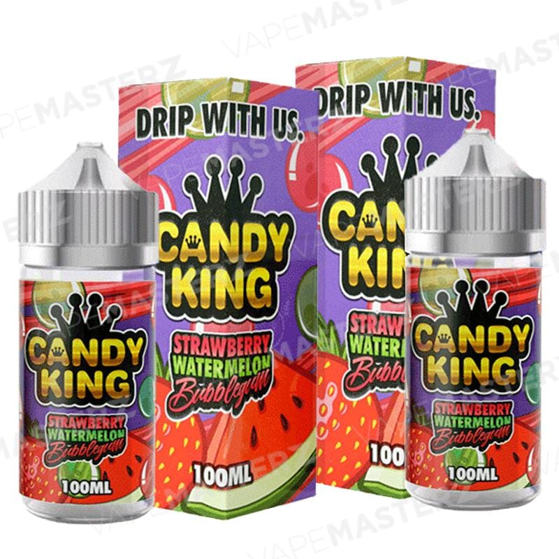 CANDY KING - Strawberry Watermelon Bubblegum - 100mL - Vape Masterz