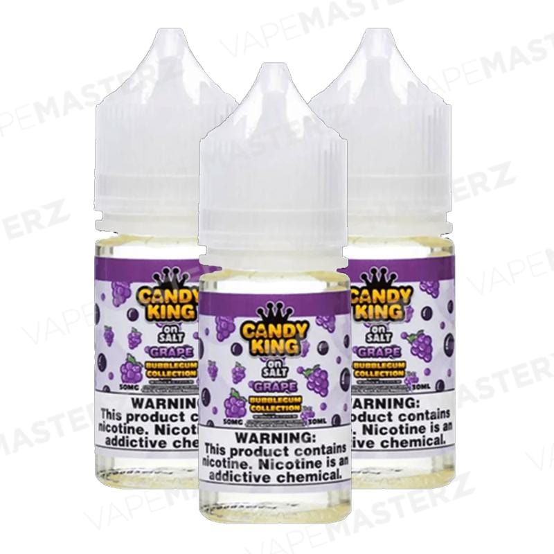 Candy King Bubblegum Salt Grape 30ml - Vape Masterz