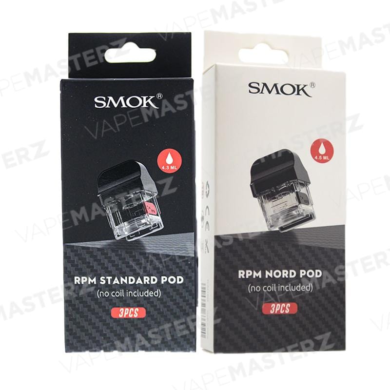 SMOK RPM40 Pod System Replacement Pod 3 Pack - Vape Masterz