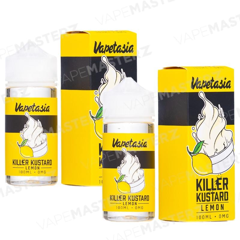 VAPETASIA Killer Kustard Lemon - 100mL - Vape Masterz