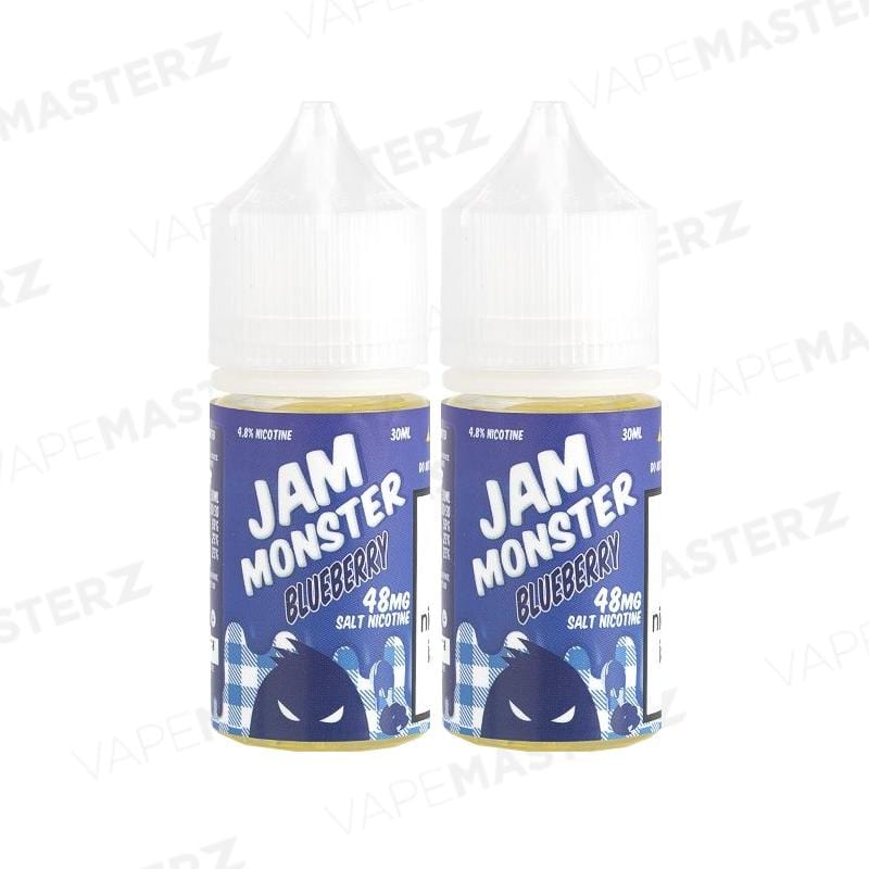 JAM MONSTER SALTS Blueberry 30mL - Vape Masterz