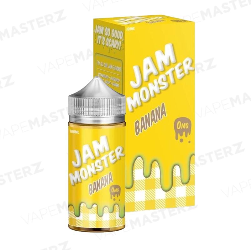 JAM MONSTER Banana 100mL - Vape Masterz