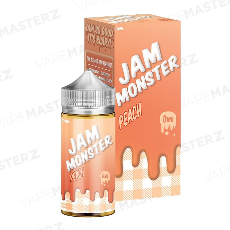 JAM MONSTER Peach 100mL - Vape Masterz