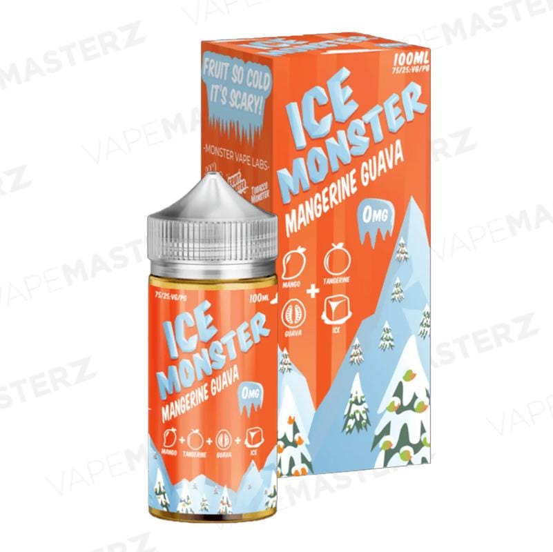 JAM MONSTER ICE Mangerine Guava 100mL - Vape Masterz